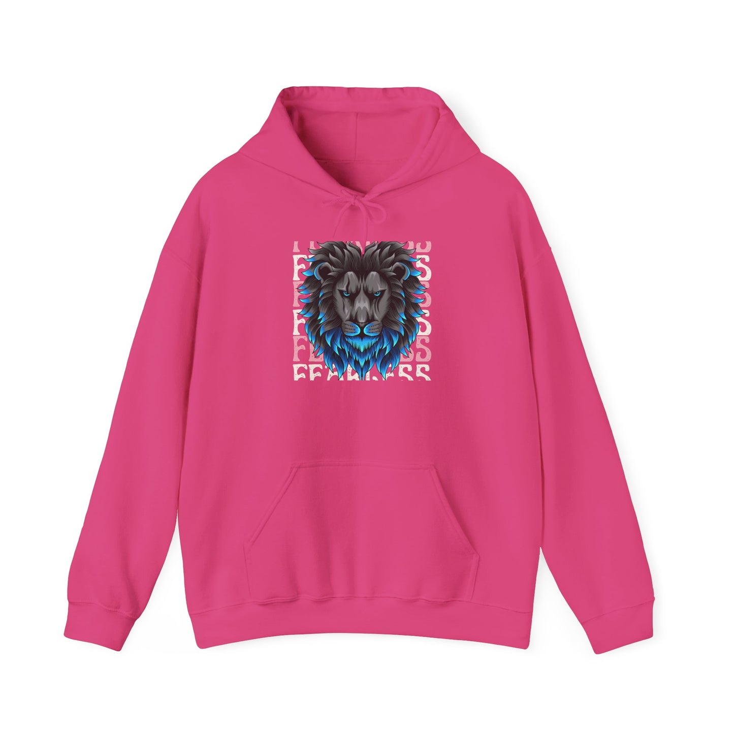 Majestic Lion Hooded Sweatshirt, Unisex Heavy Blend™