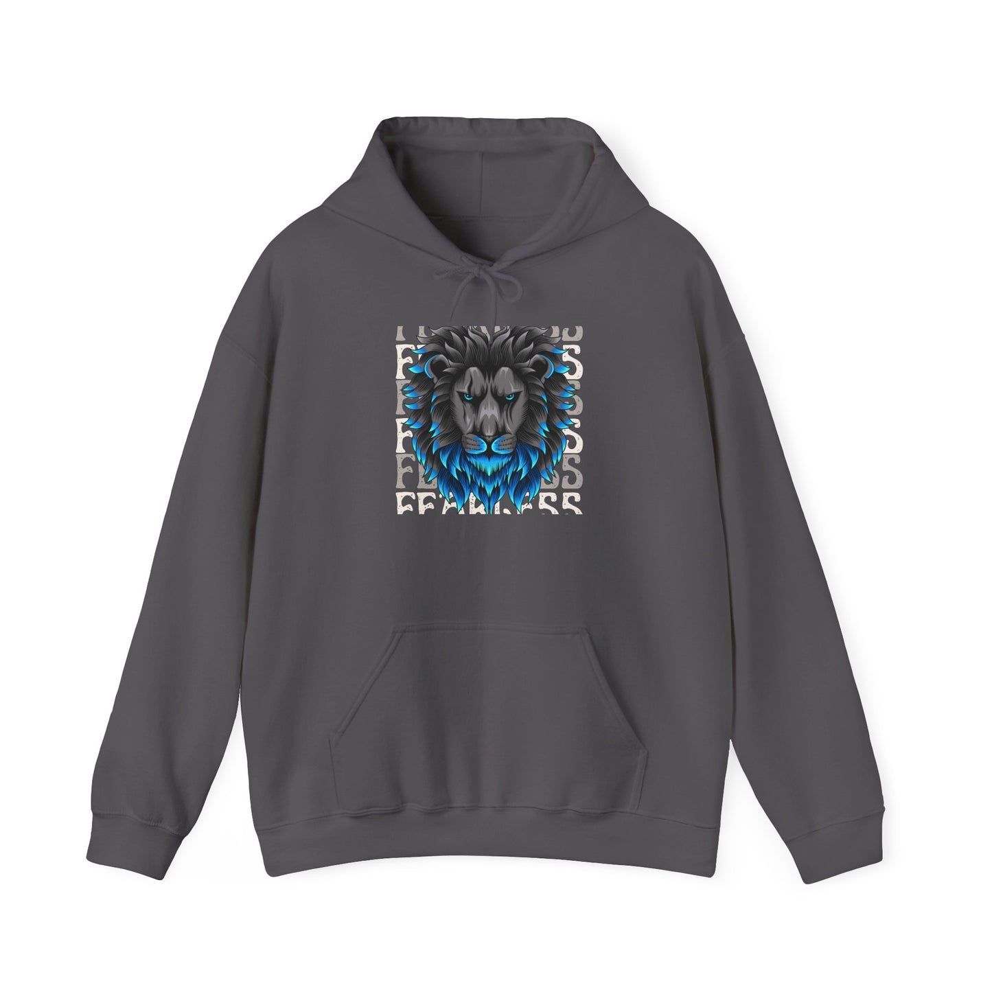 Majestic Lion Hooded Sweatshirt, Unisex Heavy Blend™
