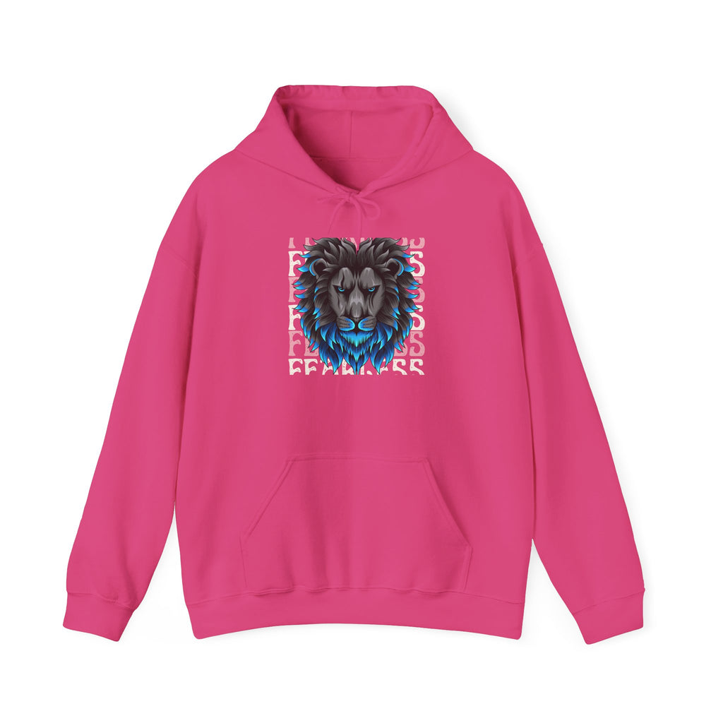 Majestic Lion Hooded Sweatshirt, Unisex Heavy Blend™