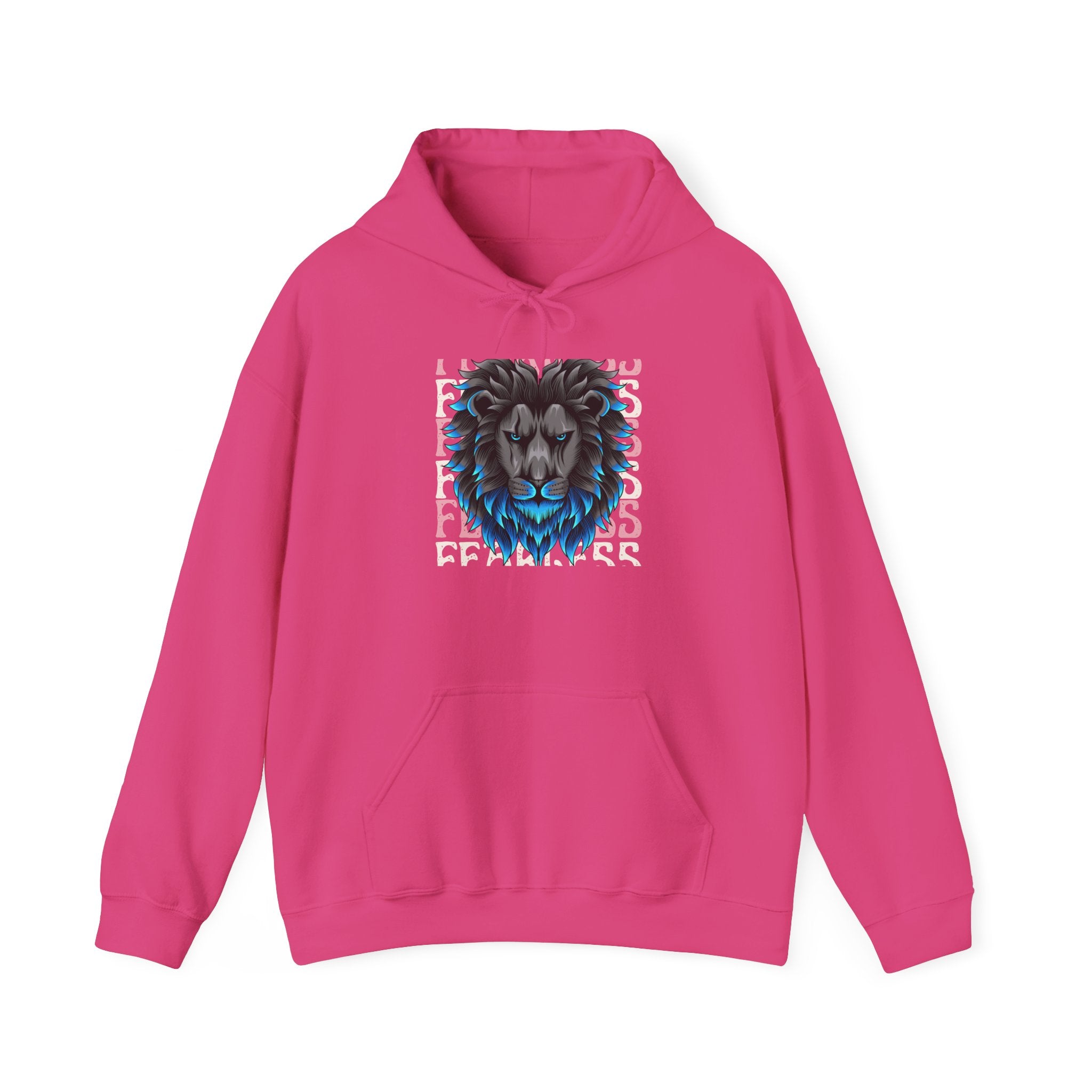 Majestic Lion Hooded Sweatshirt, Unisex Heavy Blend™