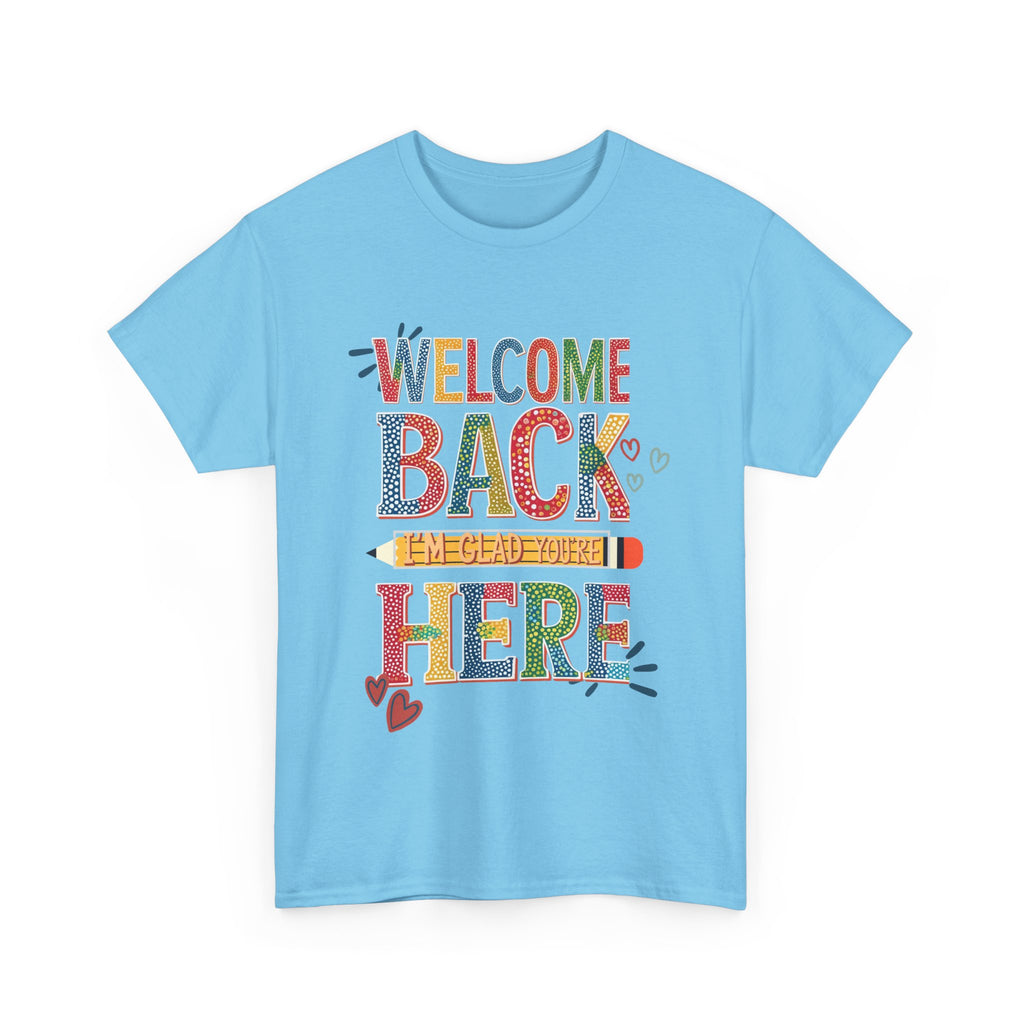 Welcome back to school, Unisex Cotton Shirt