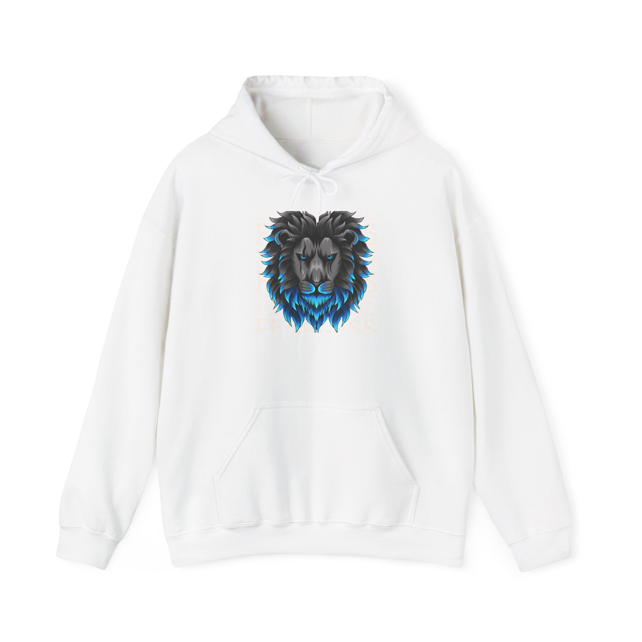 Majestic Lion Hooded Sweatshirt, Unisex Heavy Blend™