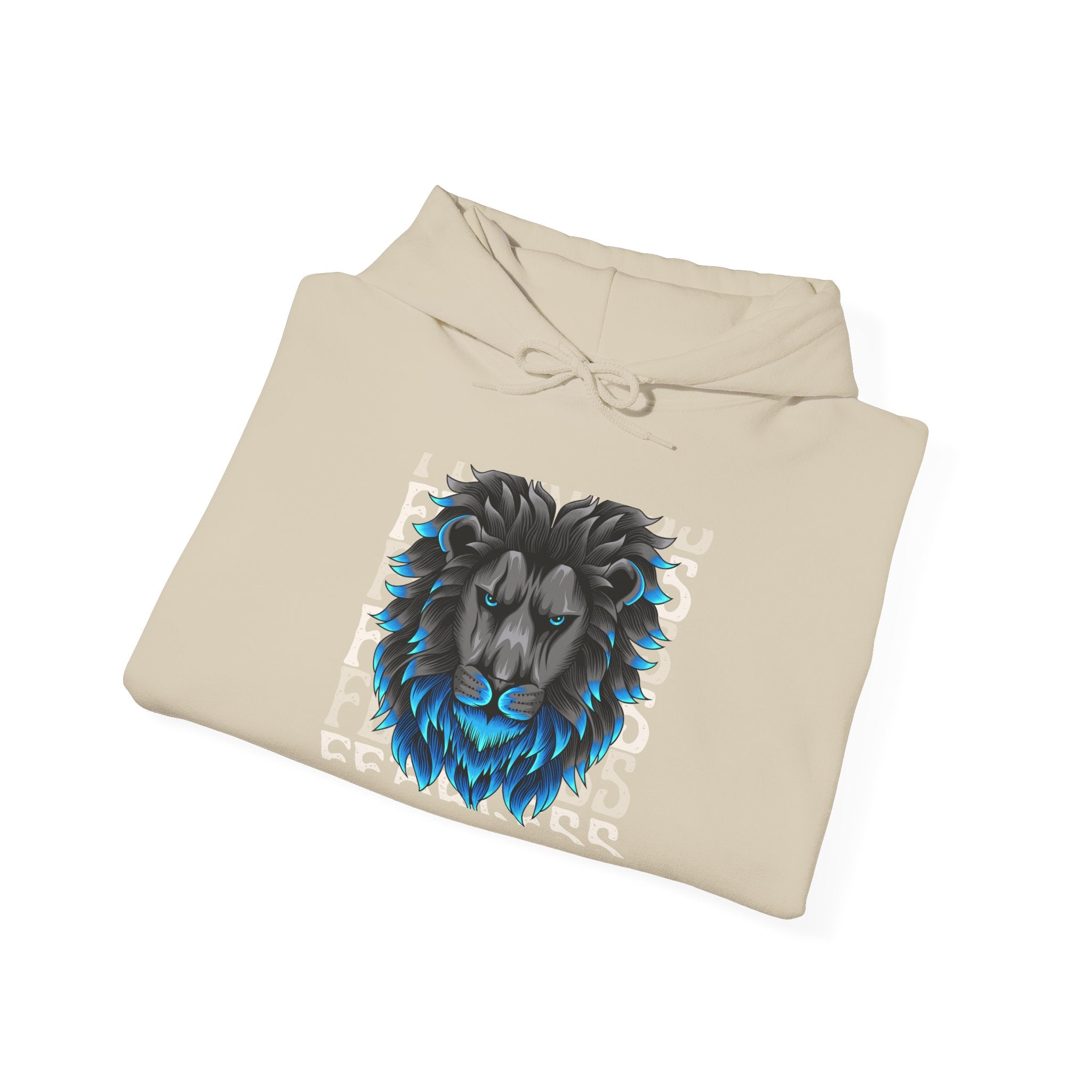 Majestic Lion Hooded Sweatshirt, Unisex Heavy Blend™