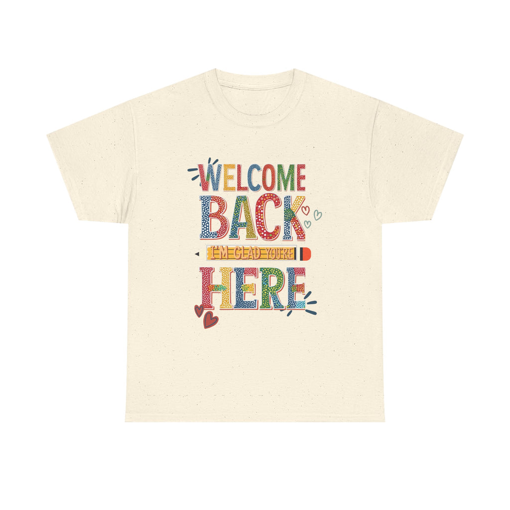 Welcome back to school, Unisex Cotton Shirt