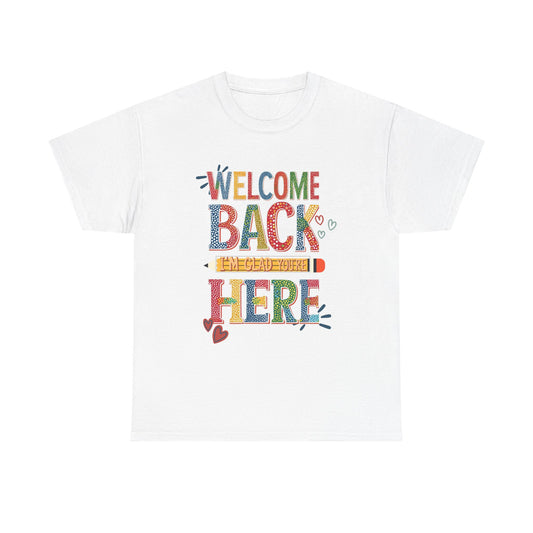 Welcome back to school, Unisex Cotton Shirt