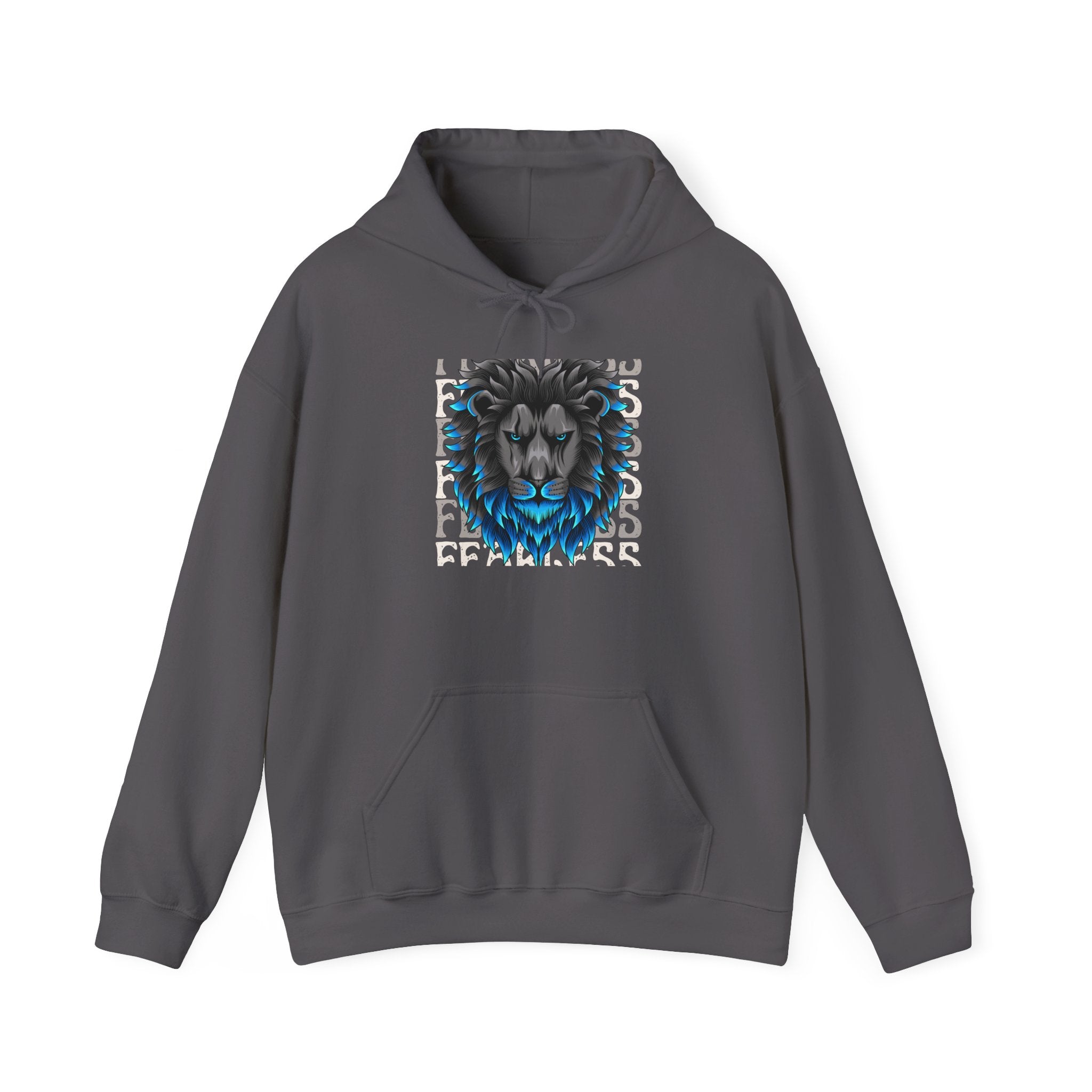Majestic Lion Hooded Sweatshirt, Unisex Heavy Blend™