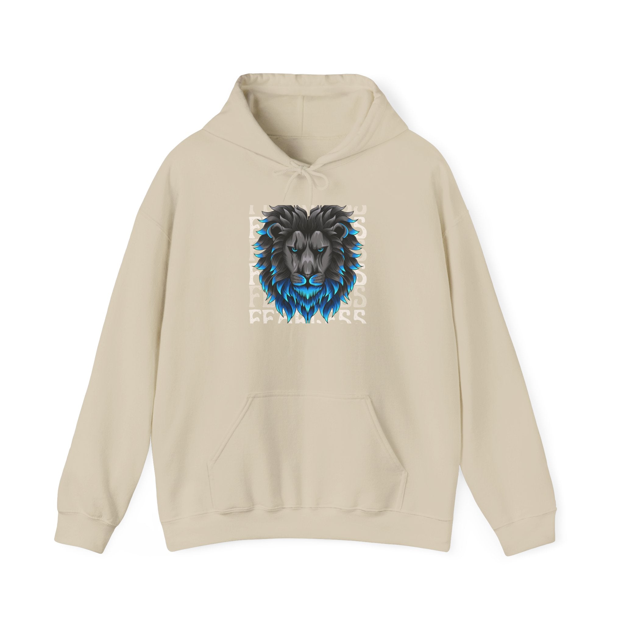Majestic Lion Hooded Sweatshirt, Unisex Heavy Blend™