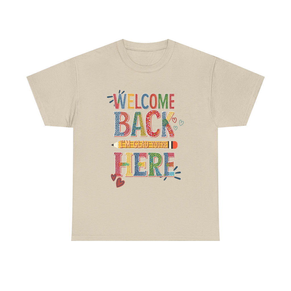Welcome back to school, Unisex Cotton Shirt