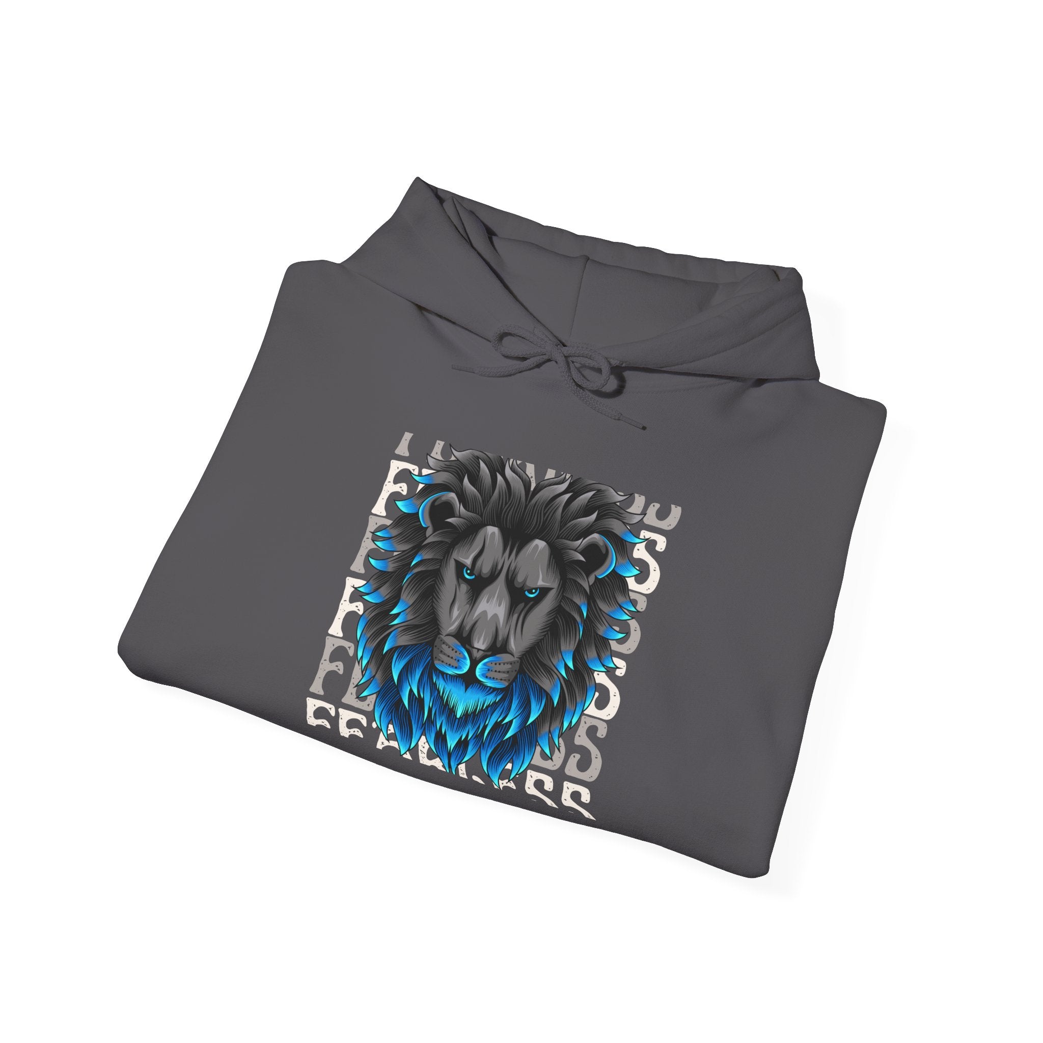 Majestic Lion Hooded Sweatshirt, Unisex Heavy Blend™
