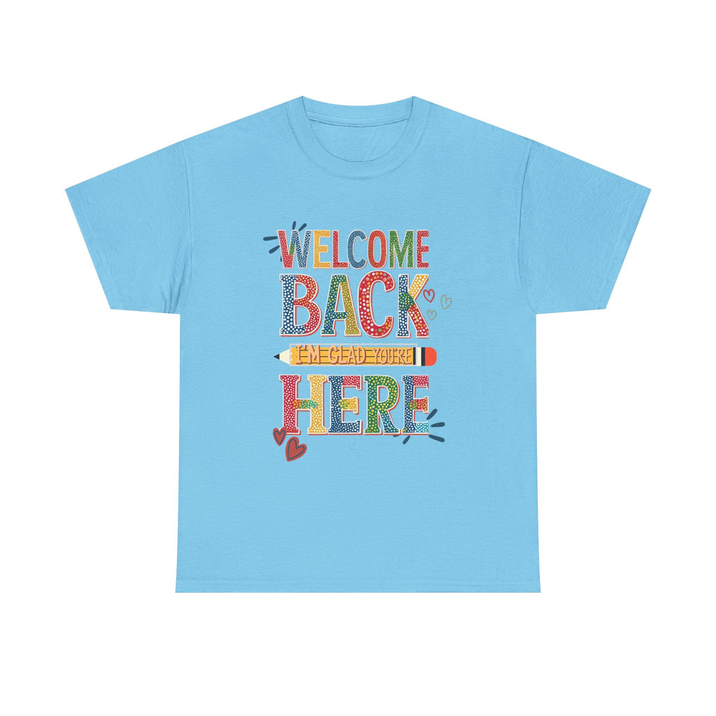 Welcome back to school, Unisex Cotton Shirt