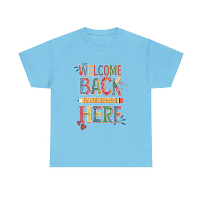 Welcome back to school, Unisex Cotton Shirt